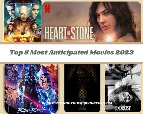 Top 5 Most Anticipated Movies To Watch 2023 By Read Watch Reviews