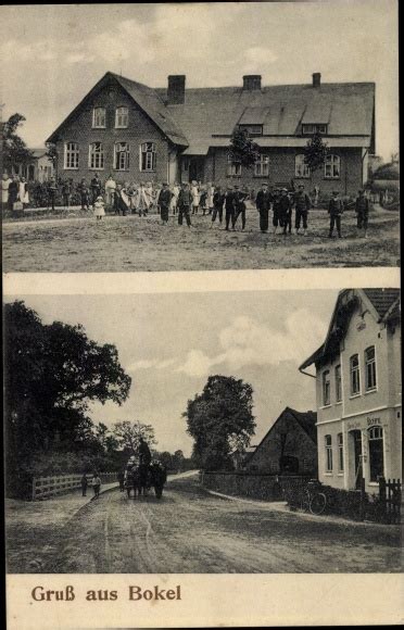 Ansichtskarte Postkarte Bokel Kreis Pinneberg Ortsansichten