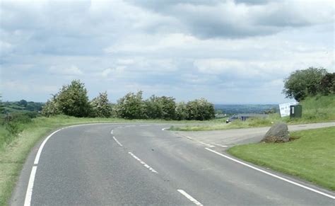 Sharp Bend In The A25 East Of Irwin S Eric Jones Cc By Sa 2 0