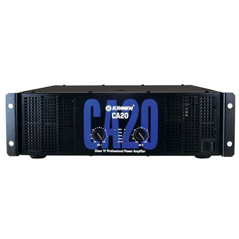 Krown CA 20 Amplifier 6000 Watt Power Amplifier At 36500