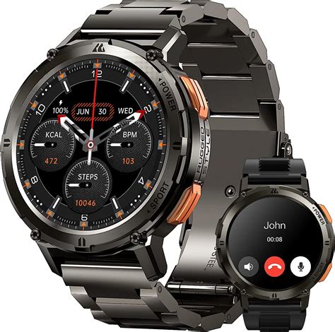 Kospet Men S Smartwatch With Phone Function Inch Amoled Always On