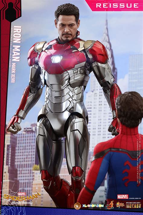 Hot Toys MMS427D19 Spider Man Homecoming 1 6th Scale Mark XLVII Collectible Figure Reissue