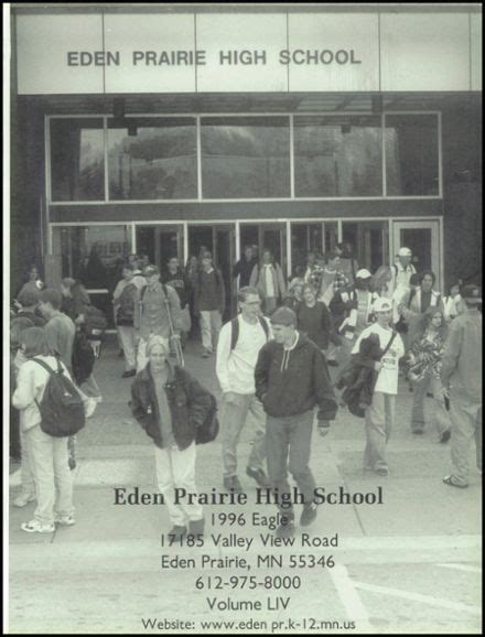 Explore 1997 Eden Prairie High School Yearbook, Eden Prairie MN ...