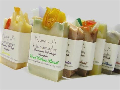 Handmade Cold Process Soap Sampler U Choose 12 Guest Soap Etsy