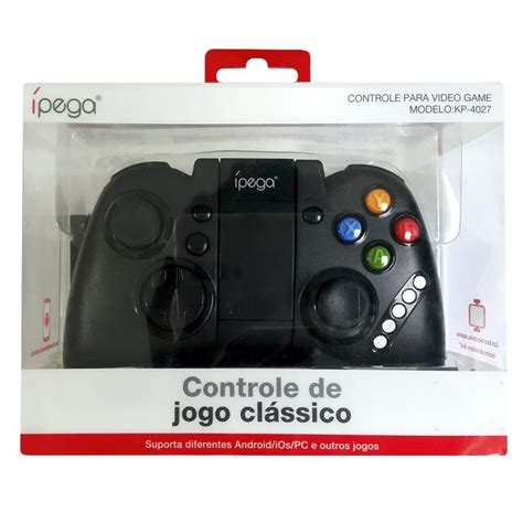 Controle Joystick Celular Bluetooth Manete Android Iphone Ios Tablet