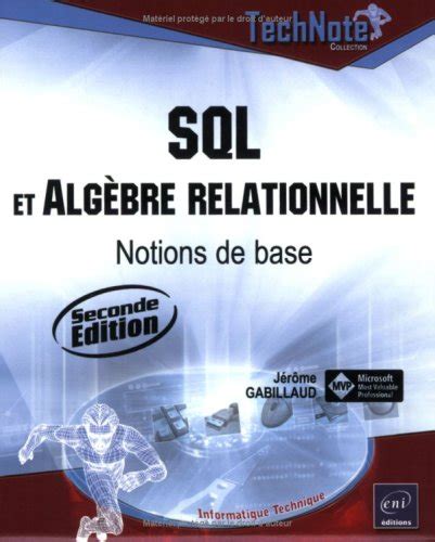 Sql Et Algèbre Relationnelle Notions De Base 2ème édition Amazon