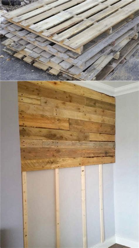 Diy Pallet Wall Best Accent Wood Wall Tutorials Heading