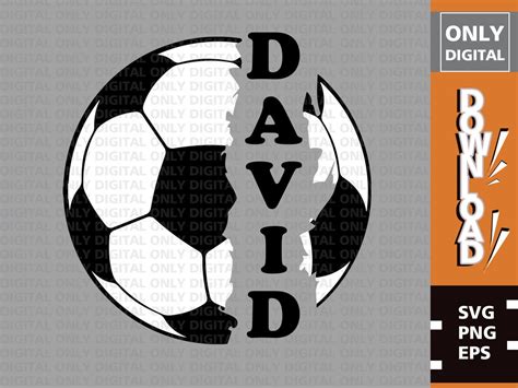 Soccer Ball Monogram Svg File Soccer Svg Soccer Template Soccer Mom