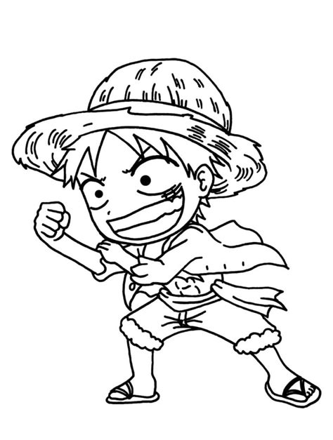 Dibujos De Monkey D Luffy Para Colorear 45 Dibujos Para Colorear