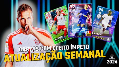 Efootball I Insano Cartas Efeito Mpeto I Atualiza O