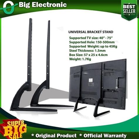 Jual Kaki TV Stand Bracket Led LG Kokoh Ukuran 50 55 60 65 INCH