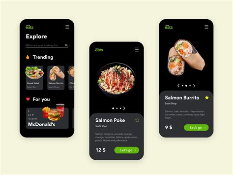 Uber Eats App - Redesign by Martin Pontegnier on Dribbble