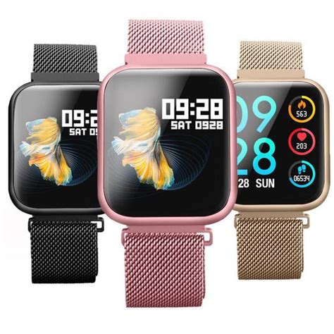 Relógio Inteligente Feminino Smart Watch P70 Acesso à Internet