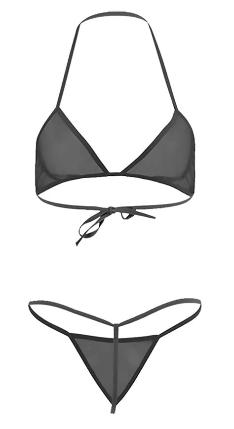 Plain Satin Bra Panty Bikini Set