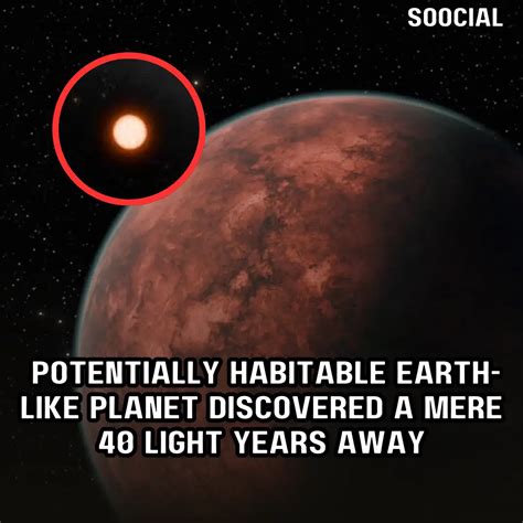 Potentially Habitable Earth Like Planet Discovered A Mere 40 Light