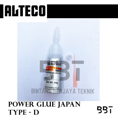 Jual Alteco Lem D Jepang Alteco Japan Lem Besi Instant Glue