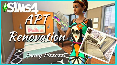 The Sims 4 Speed Build Pennys Apt Renovation Youtube