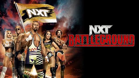 Carte De WWE NXT Battleground 2023 Catch Newz