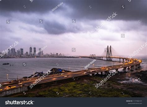 Birds Eye View Sea Link Mumbai Stock Photo 1177466131 | Shutterstock