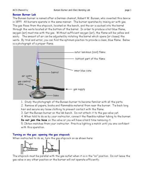 Bunsen Burner Lab.2 | Chemistry | Nature