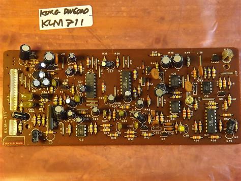 Korg DW 6000 KLM 711 Chorus Board Tested And Working Reverb