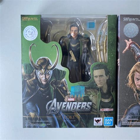 Shf Loki Avengers Sh Figuarts Mcu Back In Box Hobbies Toys Toys