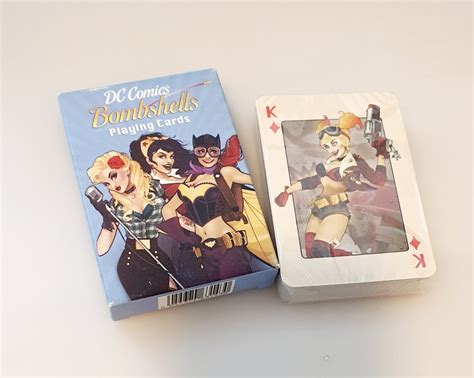 Dc Comics Bombshells Playing Cards Hobbies And Toys Toys And Games On