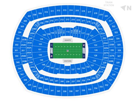 Ny Giants Stadium Seating Chart | Cabinets Matttroy