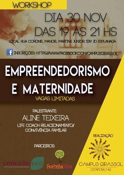 Workshop Empreendedorismo e Maternidade em São José dos Campos Sympla