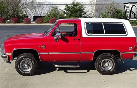 1986 Chevrolet K5 Blazer Vin 1g8ek18h4gf123236 Classic Com