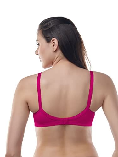 Buy Angelform Priyasajani Womens Cotton Non Padded Wirefree Round Stitch Bra 8904205545538