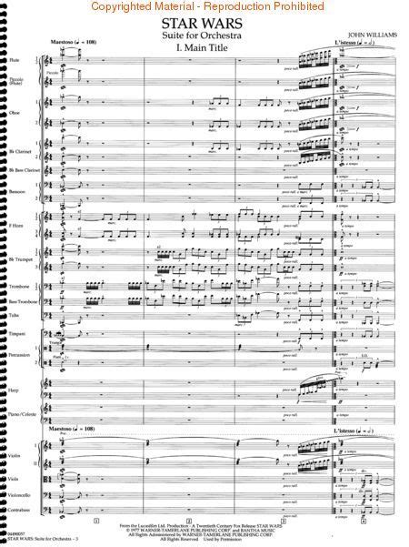 Star Wars (Suite for Orchestra) - Deluxe Score