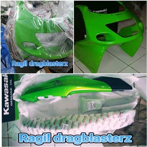 Jual Fairing Atas Dan Cover Body Belakang Ninja Rr Old Hijau Daun