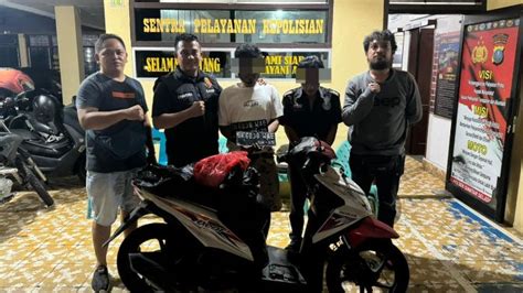 Pelaku Curanmor Dan Penadah Ditangkap Polisi HARIAN MISTAR