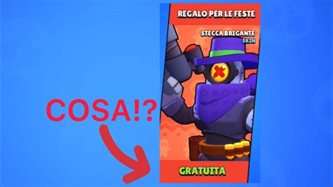 Nuova Skin Gratuita Di Stecca Brawl Stars Ita Youtube