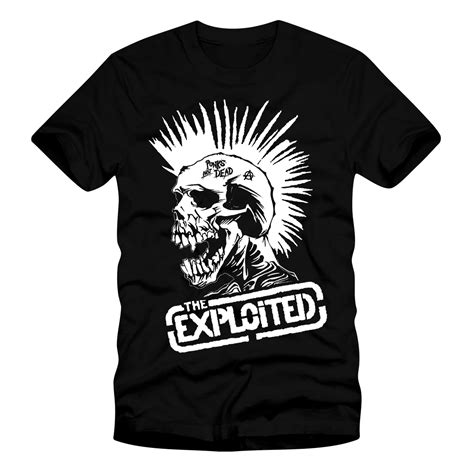 The Exploited Punks Not Dead T Shirt Enemy Ink