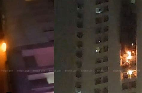 Condo Fire In Bangkok Kills 1 Injures 20 Bangkok Post Learning Learn