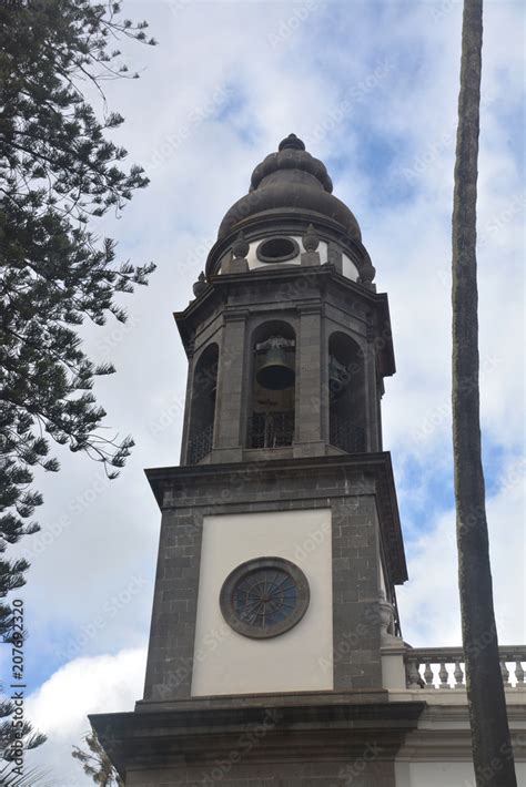 Campanario De La Catedral De San Cristobal La Laguna Tenerife Stock