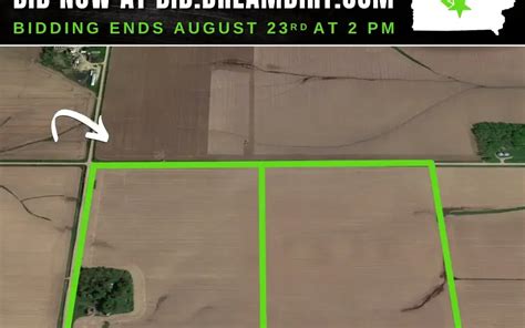 Farmland Auction In Iowa Dreamdirt