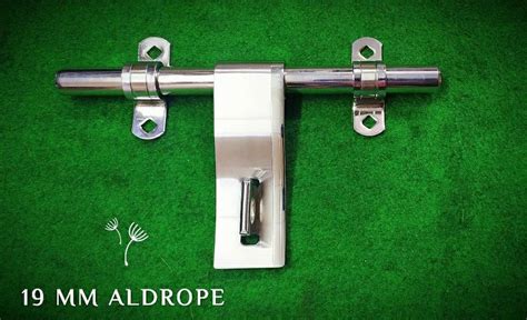 Main Door 10 Inch Stainless Steel Aldrop For Door Fittings Rod