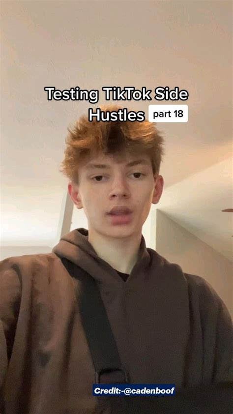 Testing Viral Tiktok Side Hustle Part 18 Credit Cadenboof