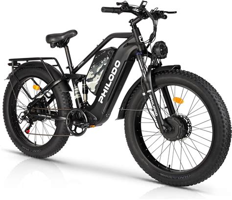 Amazon Philodo Fat Tire Electric Bike W Dual Motor Ebike