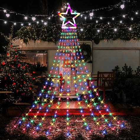 Holiday Decor - LED Christmas Tree Lights with Star for sale in Johannesburg (ID:598504567)