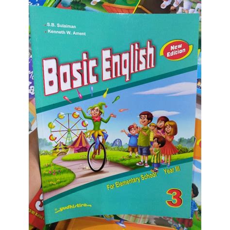 Jual Buku BASIC ENGLISH Kelas 3 SD Yudhistira New Edition Shopee