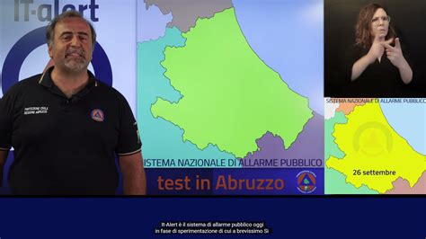 Test di IT alert della Protezione Civile il 26 settembre toccherà all