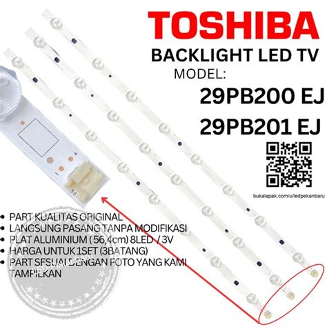 Jual BACKLIGHT LED TV TOSHIBA 29 INC 29PB200 29PB201 29PB200EJ