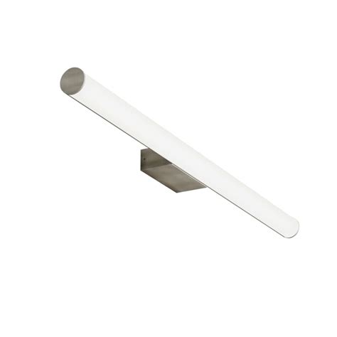 Lampada Da Parete Per Bagno In Metallo Nichelato Da 90 Cm CASPIO