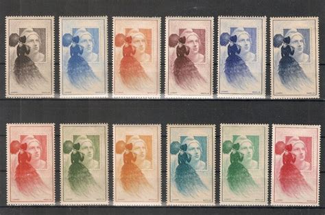 France Rare S Rie Complete Marianne Exposition Du Centenaire Du