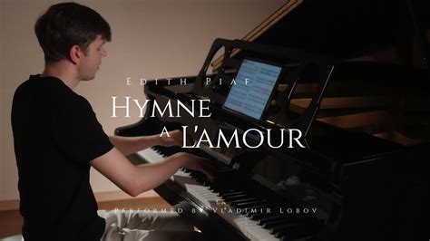 Hymne à Lamour Celine Dion Paris 2024 Olympics piano cover YouTube