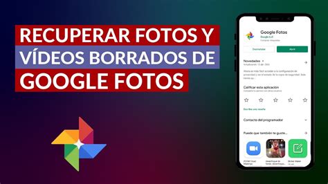 Cómo Ver y Recuperar Fotos y Videos Borrados de Google Fotos YouTube